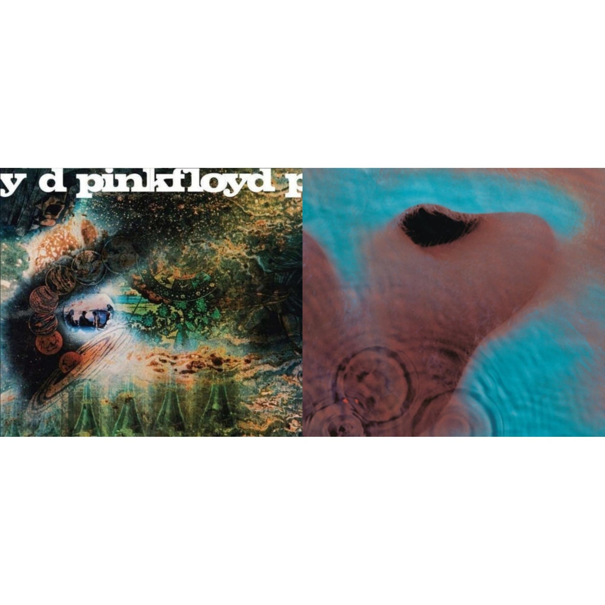 Pink Floyd - Saucerful Of Secrets & Meddle - CD Bundle