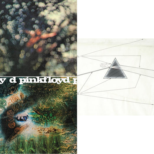 Pink Floyd - Dark Side Of The Moon Live At Wembley Empire Pool 1974 & Saucerful Of Secrets (180G) & Obscured By Clouds (180G/2016 Version) - LP Vinyl Bundle