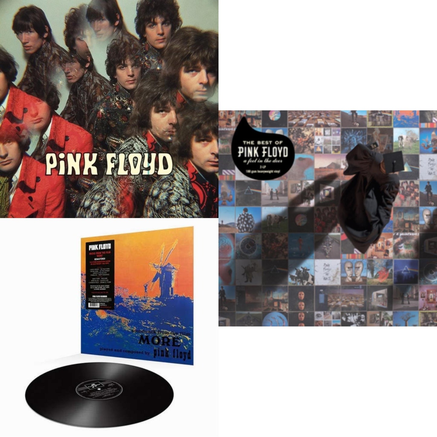 Pink Floyd - Piper At The Gates Of Dawn (Mono Version) & More (180G) & Best Of Pink Floyd: A Foot In Door (2LP/180G Vinyl)