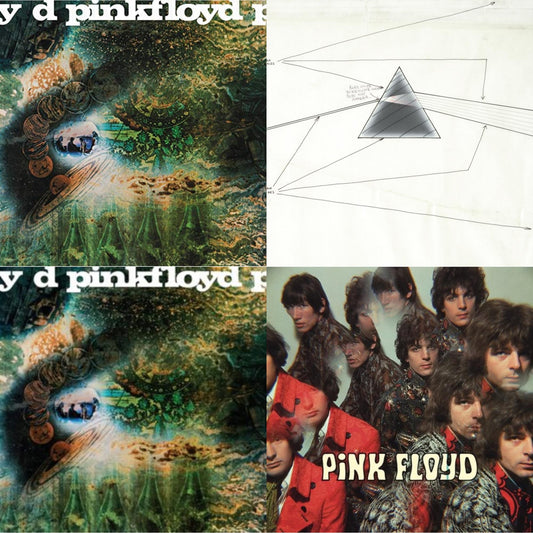 Pink Floyd - Piper At The Gates Of Dawn (Mono Version) & Saucerful Of Secrets (Mono/180G) & Dark Side Of The Moon Live At Wembley Empire Pool 1974 & Saucerful Of Secrets (180G) - LP Vinyl Bundle