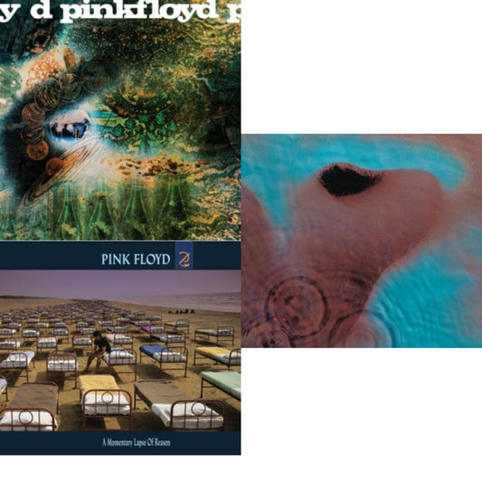 Pink Floyd - Saucerful Of Secrets (Mono/180G) & Meddle (180G/Gatefold/2016 Version) & Momentary Lapse Of Reason (180G/Gatefold) (2016 Version) - LP Vinyl Bundle