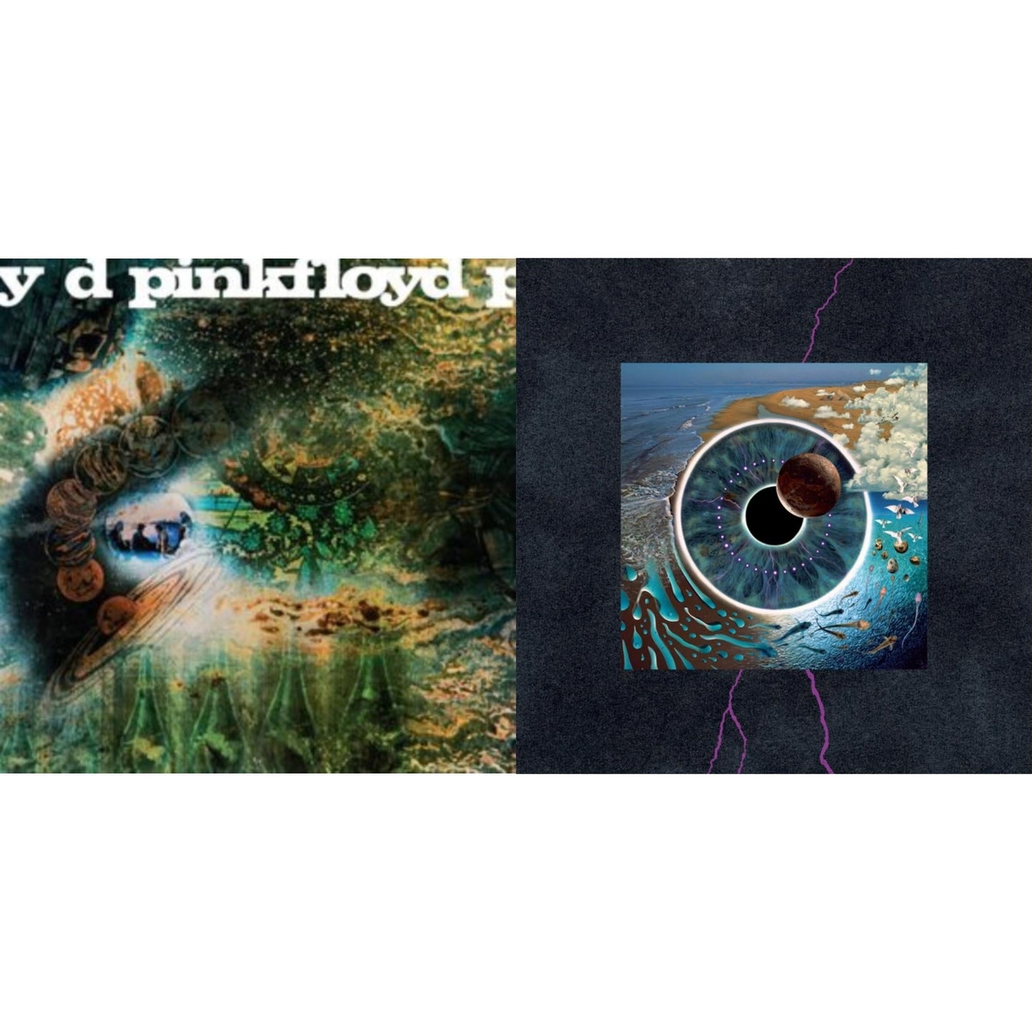 Pink Floyd - Saucerful Of Secrets (Mono/180G) & Pulse (180G/4LP/52 Pp Book)