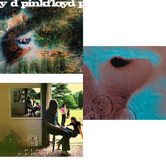 Pink Floyd - Saucerful Of Secrets & Ummagumma & Meddle - CD Bundle