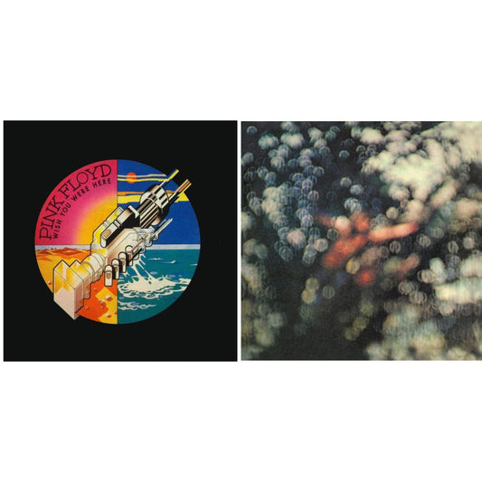 Pink Floyd - Wish You Were Here (Limited) & Obscured By Clouds (180G/2016 Version) - LP Vinyl Bundle