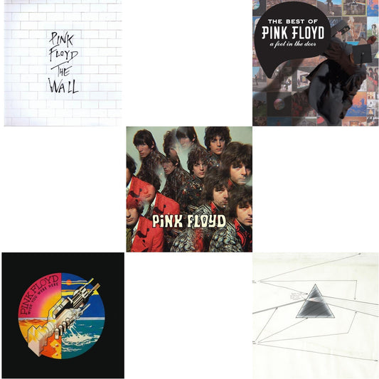 Pink Floyd - Wall & Wish You Were Here (Limited) & Piper At The Gates Of Dawn (180G/2016 Version) & Best Of Pink Floyd: A Foot In Door (2LP/180G Vinyl) & Dark Side Of The Moon Live At Wembley Empire Pool 1974