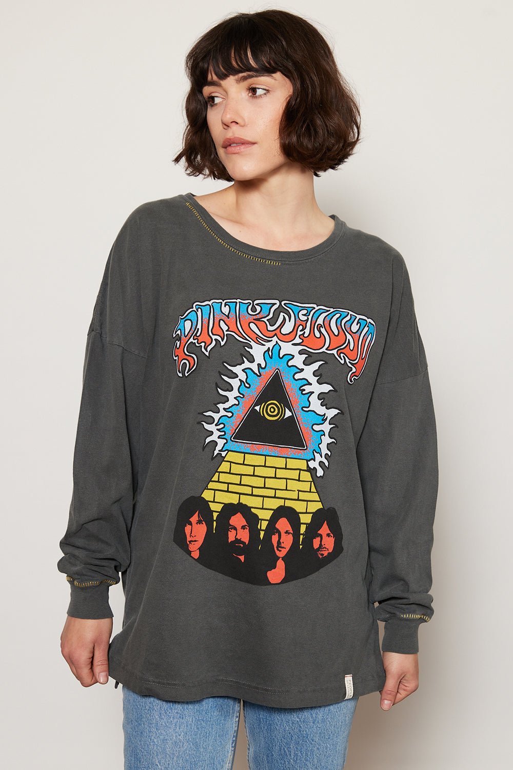 Pink Floyd Womens Long Sleeve Shirt