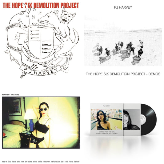 Pj Harvey - Hope Six Demolition Project & Hope Six Demolition Project - Demos & 4-Track Demos & Stories From The City, Stories From The Sea - Demos - LP Vinyl Bundle
