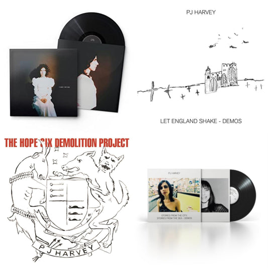 Pj Harvey - White Chalk & Let England Shake - Demos & Hope Six Demolition Project & Stories From The City, Stories From The Sea - Demos - LP Vinyl Bundle