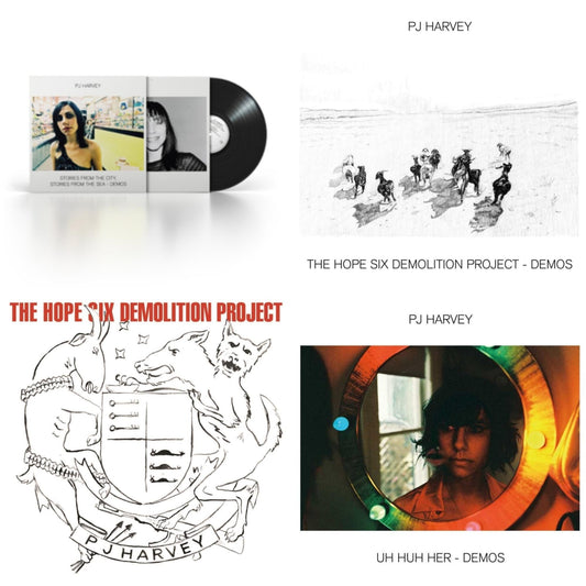 Pj Harvey - Uh Huh Her (Demos) & Hope Six Demolition Project & Hope Six Demolition Project - Demos & Stories From The City, Stories From The Sea - Demos - LP Vinyl Bundle