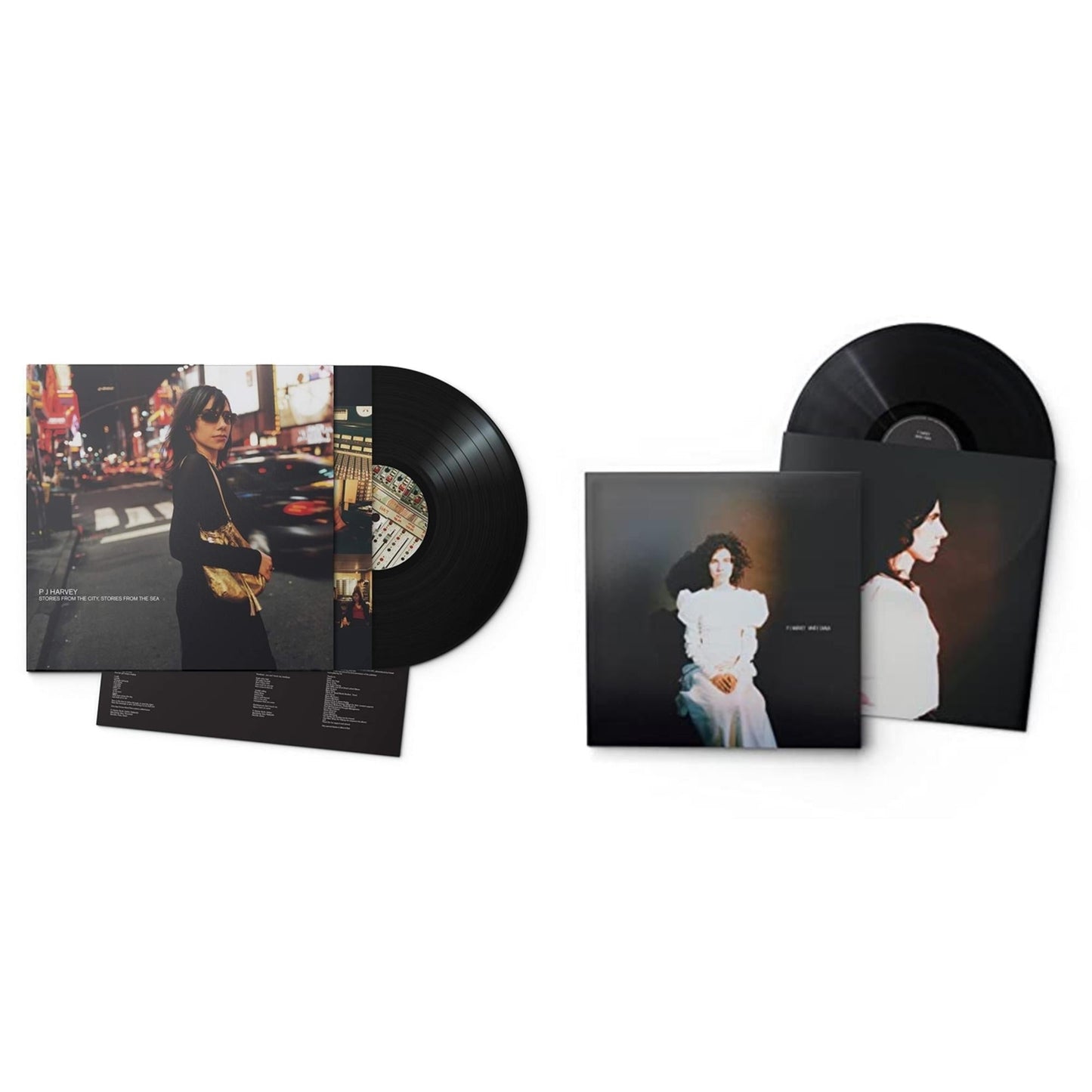 Pj Harvey - Stories From The City, Stories From The Sea & White Chalk - LP Vinyl Bundle