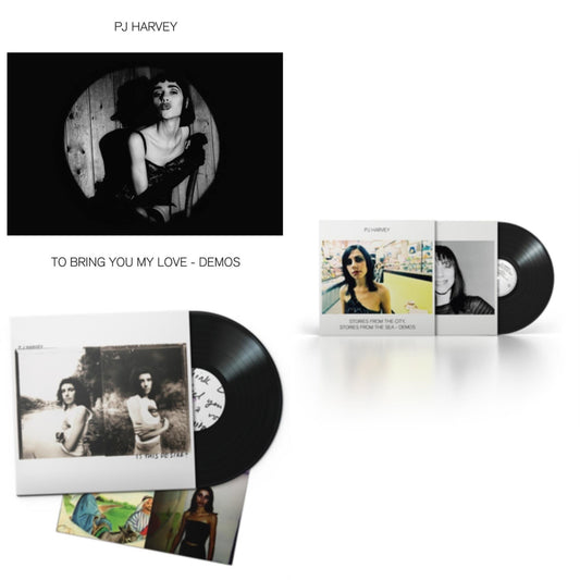 Pj Harvey - To Bring You My Love - Demos & Is This Desire? (2020 Reissue) & Stories From The City, Stories From The Sea - Demos - LP Vinyl Bundle