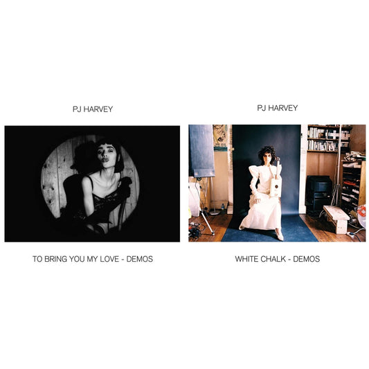 Pj Harvey - White Chalk (Demos) & To Bring You My Love - Demos - LP Vinyl Bundle