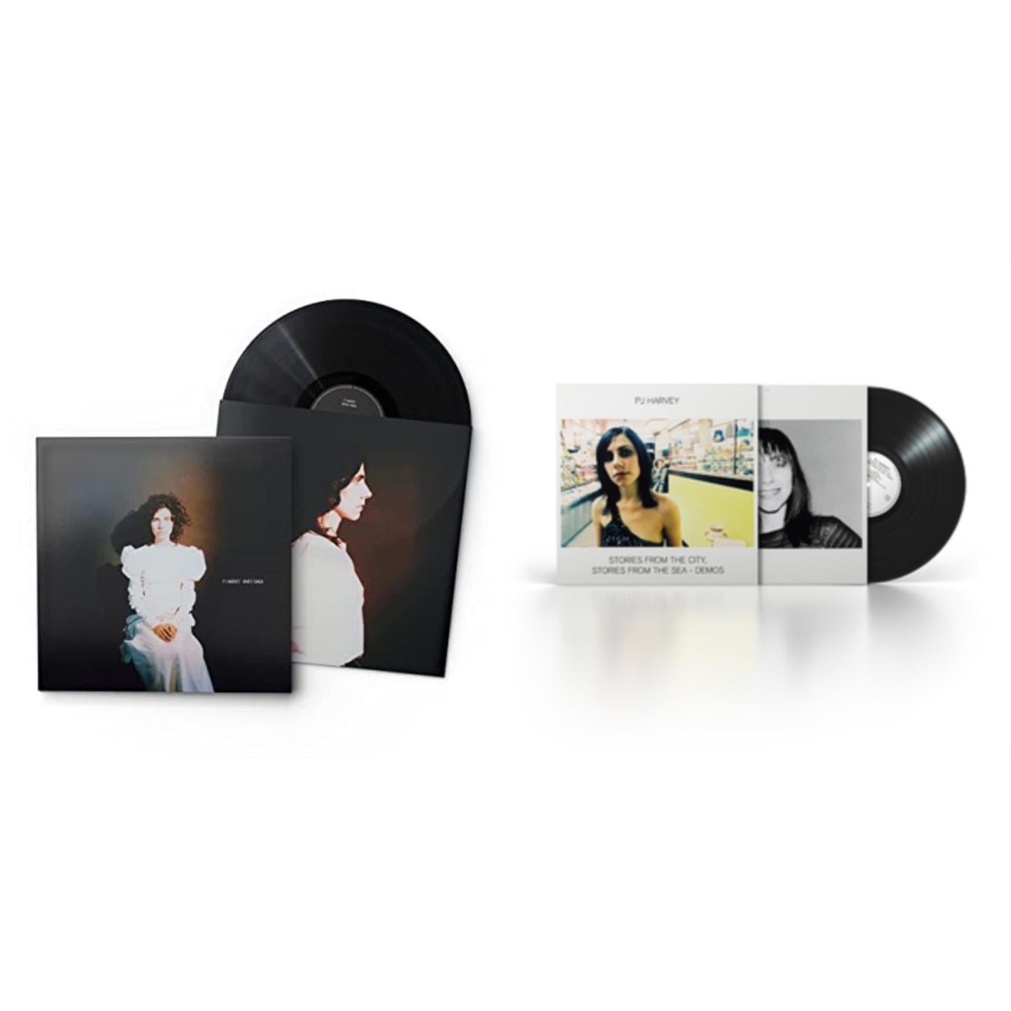 Pj Harvey - White Chalk & Stories From The City, Stories From The Sea - Demos - LP Vinyl Bundle
