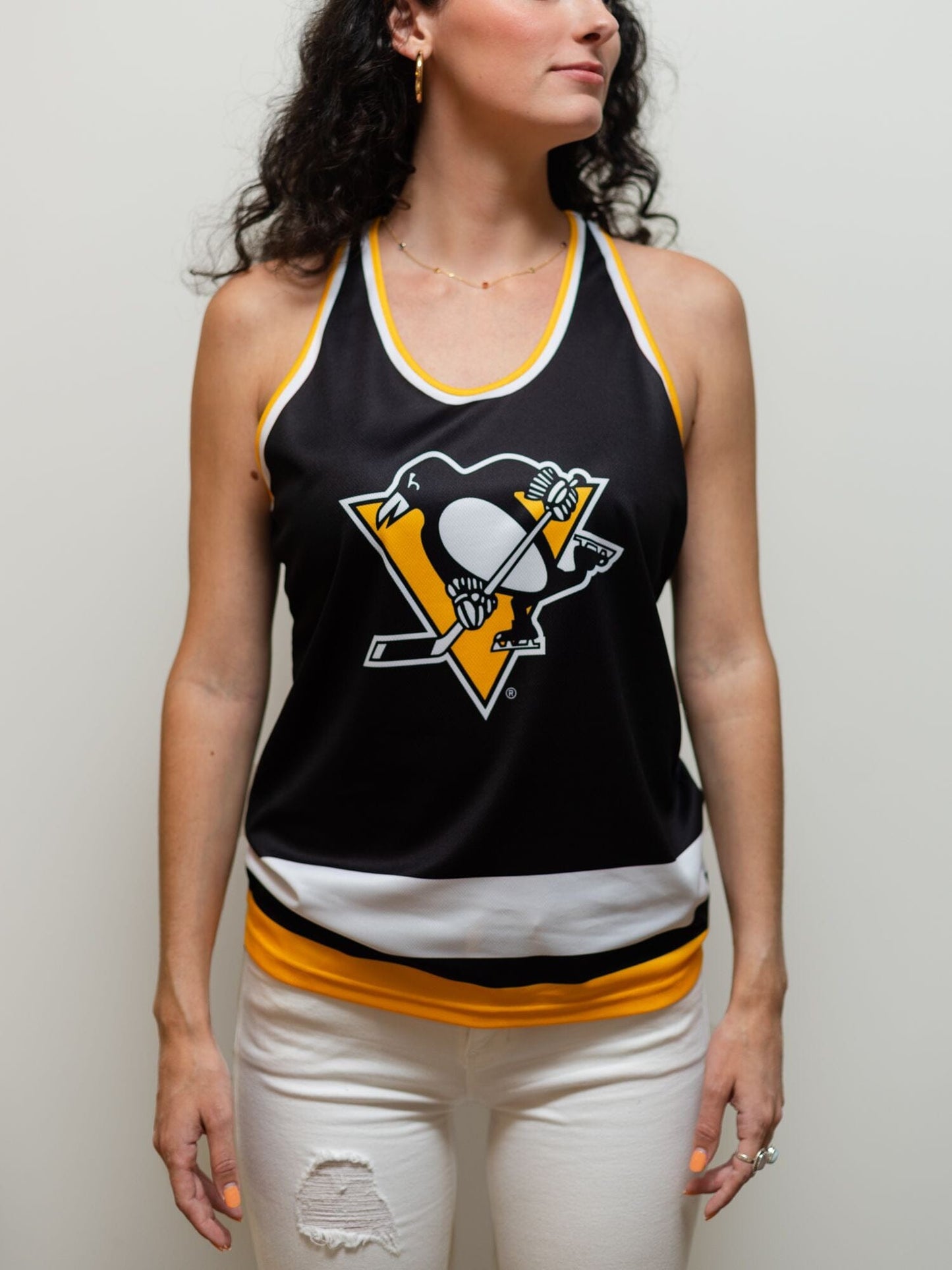 Pittsburgh Penguins Women's Racerback Hockey Tank