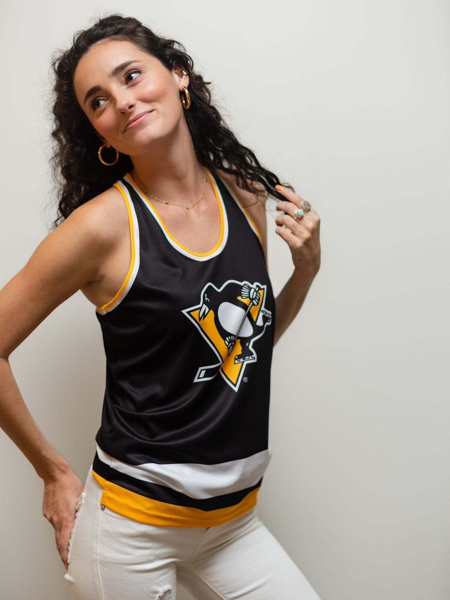 Pittsburgh Penguins Women's Racerback Hockey Tank