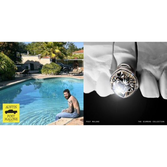 Post Malone - Austin (Forest Green/2LP) (X) & Diamond Collection (Metallic Silver Vinyl/2LP)