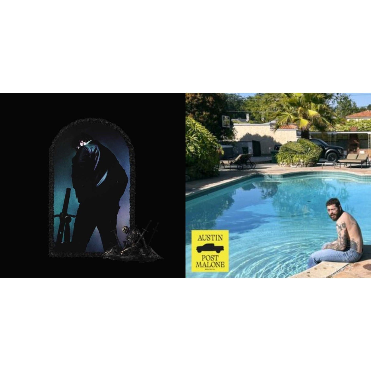 Post Malone - Austin (Forest Green/2LP) (X) & Hollywood's Bleeding (2LP/Pink Vinyl)