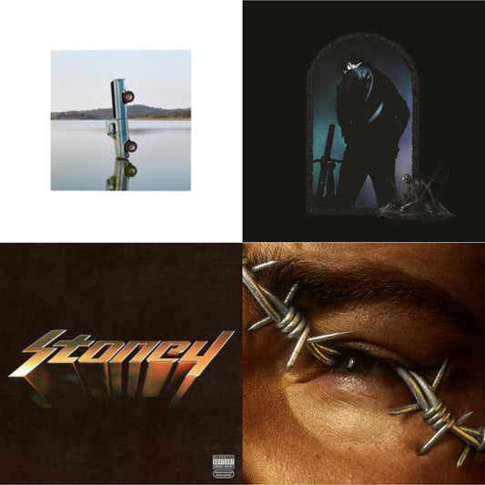 Post Malone - F-1 Trillion (2LP) & Hollywood's Bleeding (Lavender Vinyl/2LP) & Stoney (Orange LP Vinyl) & Beerbongs & Bentleys (2LP/Clear Vinyl)