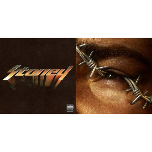 Post Malone - Stoney (Orange LP Vinyl) & Beerbongs & Bentleys (2LP/Clear Vinyl)