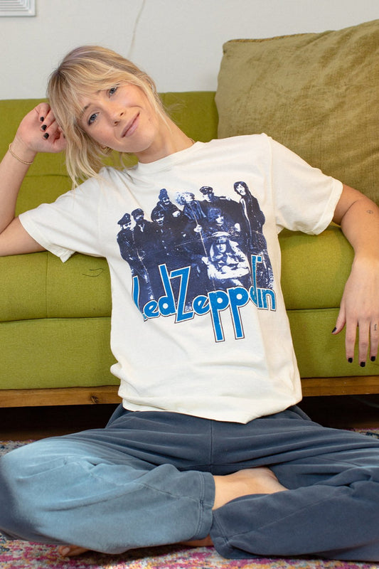 Led Zeppelin Womens Tee Shirt White