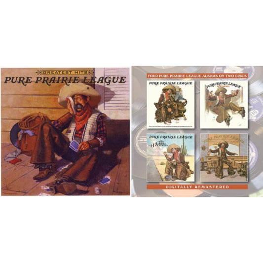 Pure Prairie League - Greatest Hits & Pure Prairie League / Bustin Out / Two Lane Highway / Dance - CD Bundle