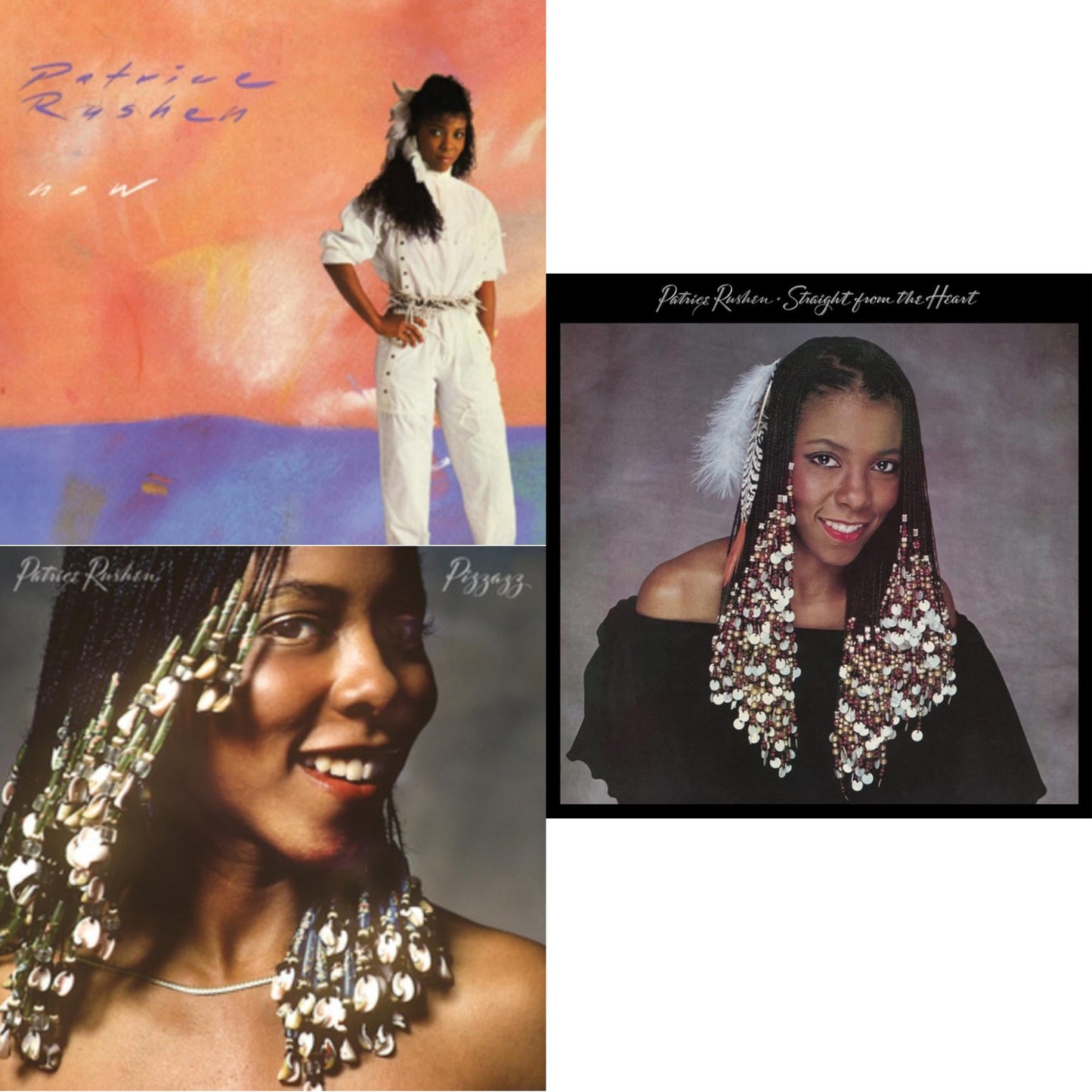 Patrice Rushen - Straight From The Heart (2LP) & Pizzazz (2LP) & Now (2LP)