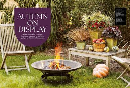 Fall Gardening - Autumn On Display: Transform Your Outdoor Space, Vibrant Containers, Bright Annuals & Perennials, Plants, Shrubs, Trees, Bird-Friendly Landscaping, Seasonal Vegetable Tips & More!