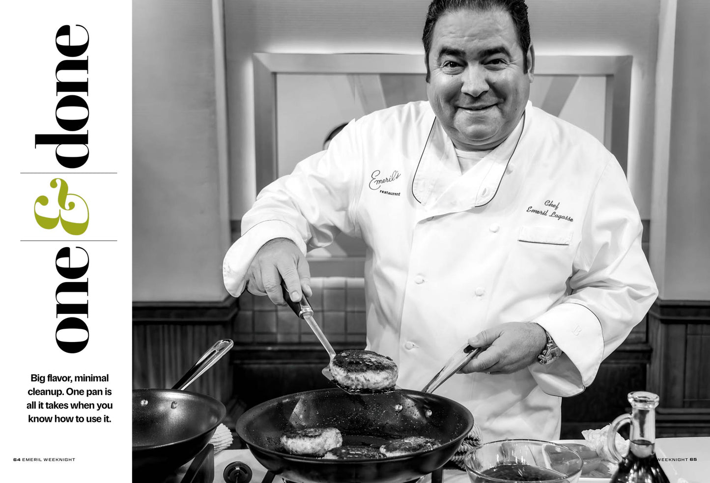 Emeril Lagasse - Weeknight Recipes: 67 Flavorful Meals Made Simple, Fast 30-Minute Dinners, Pasta Night Recipes, Fresh Seafood, Grill Favorites, Easy One-Pan Zero-Fuss Meals & More!