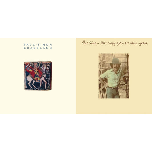 Paul Simon - Graceland (25Th Anniversary Edition) & Still Crazy After All These Years (180G) - LP Vinyl Bundle