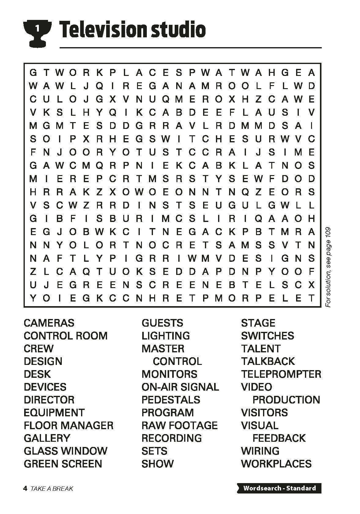 Take a Break - First Choice Wordsearch: 100+ Puzzles, Codeword, Fill-In, Crossword, Premier Issue, Word Game Fun For Everyone, All Ages, Relax, Unwind, Mind-Boosting, Brain Challenges, Unplug & More!