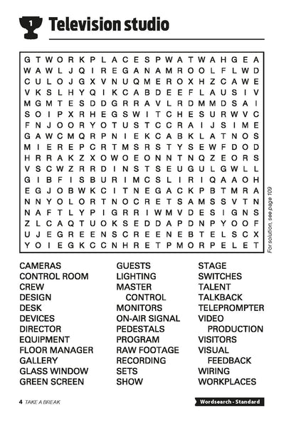 Take a Break - First Choice Wordsearch: 100+ Puzzles, Codeword, Fill-In, Crossword, Premier Issue, Word Game Fun For Everyone, All Ages, Relax, Unwind, Mind-Boosting, Brain Challenges, Unplug & More!