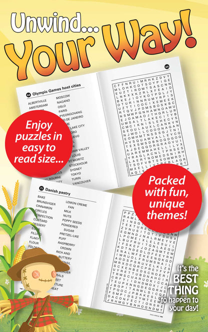 Take a Break - Word Search (Large Print): 71 Fall Themed Puzzles, Easy To Read Size, Hours Of Mind Boosting Fun, Brain Challenges, Relax, Unwind, De-Stress, Reduce Anxiety, Sit Back & Solve!