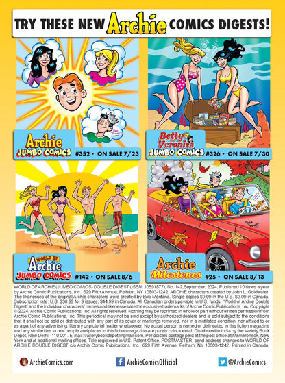 Archie Milestones Jumbo Comics Digest - Jughead Fun For Fall Issue 25: Riverdale's Foremost Burger Connoisseur Trades His Triple-Decker Dreams For Spooktacular Treats Guaranteed To Give Goosebumps!