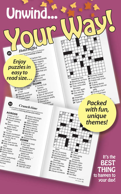 Take a Break - Cross Word (Large Print): 99+ Puzzles & Mystery Words, Challenges To Cozy Up With, Hours Of Mind-Boosting Fun, Relax, Unwind Your Way, Unplug, Reduce Stress, Brain Challenges & Solve!