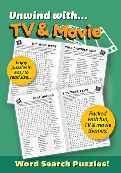 That's Entertainment Wordsearch TV & Movie #3