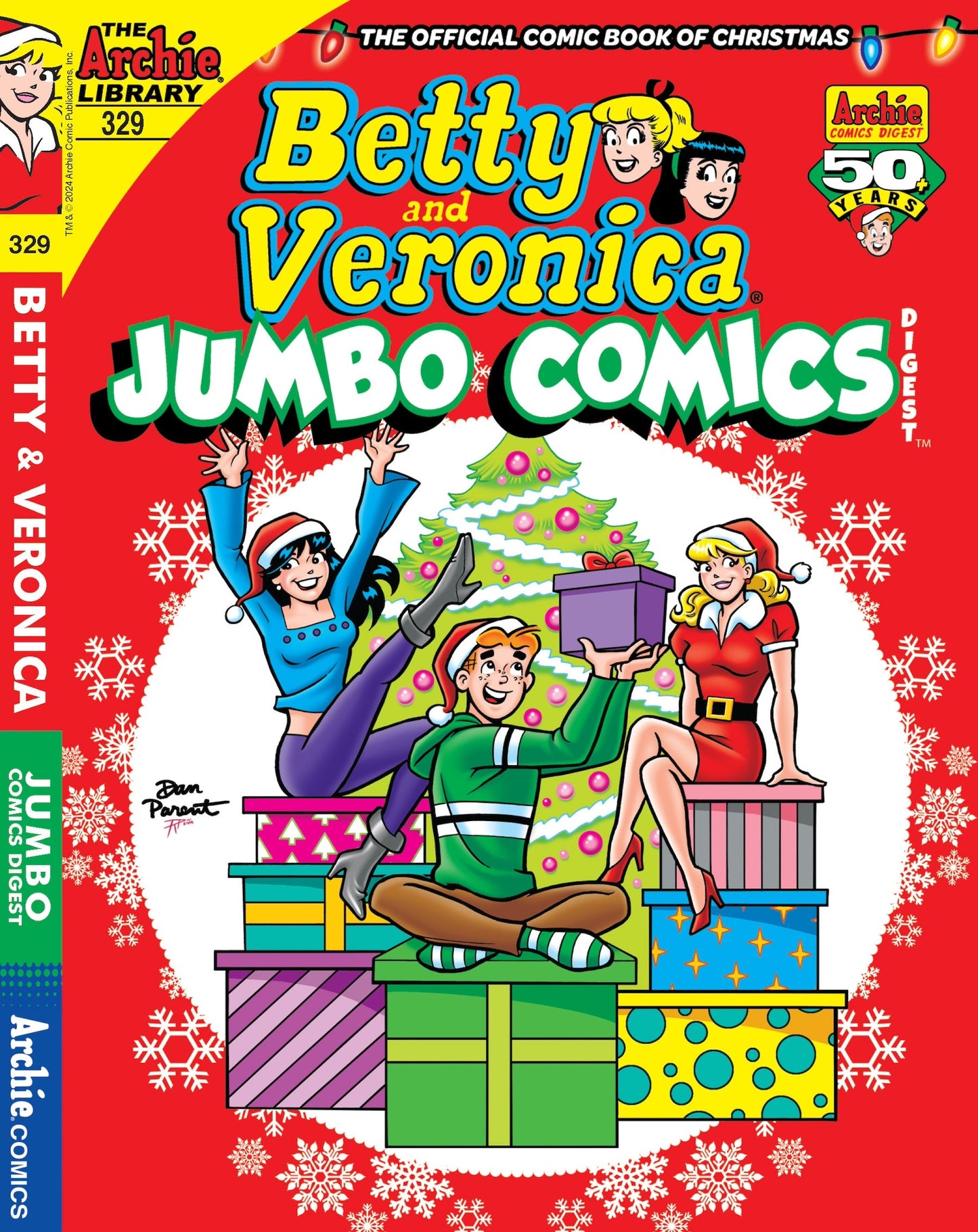 Betty And Veronica Jumbo Comics Digest - Issue 329: The Official Comic Book Of Christmas, Celebrate With Betty & Veronica, From Baked Goods To Secret Santa's, A Stocking Full Of Holiday Treats!