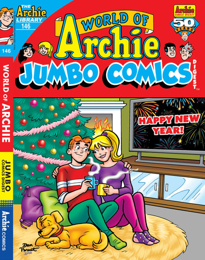 World Of Archie Jumbo Comics - Issue 146: New Year's Nightmare As Archie, Sabrina & Friends' Face Ice Witches During The Ball Drop In Times Square, Will This New Year's Bash Be A New Year's Bust?