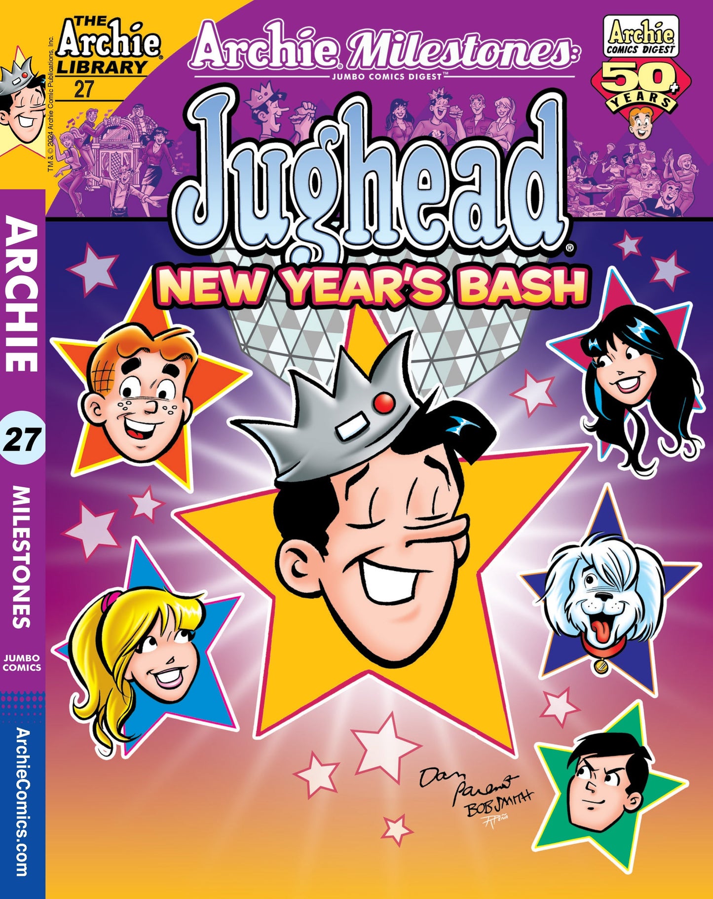 Archie Milestones Jumbo Comics Digest - Jughead New Year's Bash Issue 27: Celebrate The New Year In Riverdale With Jughead & Friends, Stories On Celebrations, Resolutions, Good Times & More!