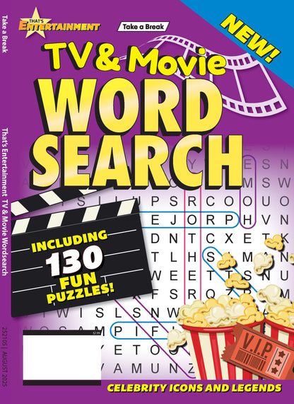 Take a Break - That’s Entertainment 25.05.16: 130 Puzzles Of Fun, Bonus DigiSearch, Star Studded Fun Facts About Your Favorite Celebrities, Icons, Legends & More!