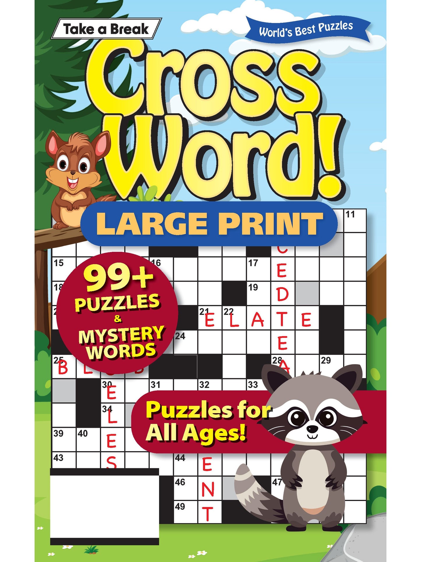World's Best Puzzle - Crossword 25.07.18: Over 99 Puzzles,  Large Print, Mystery Words, Relax & Unwind, Enjoy Hours Of Mind-Boosting Fun & More!
