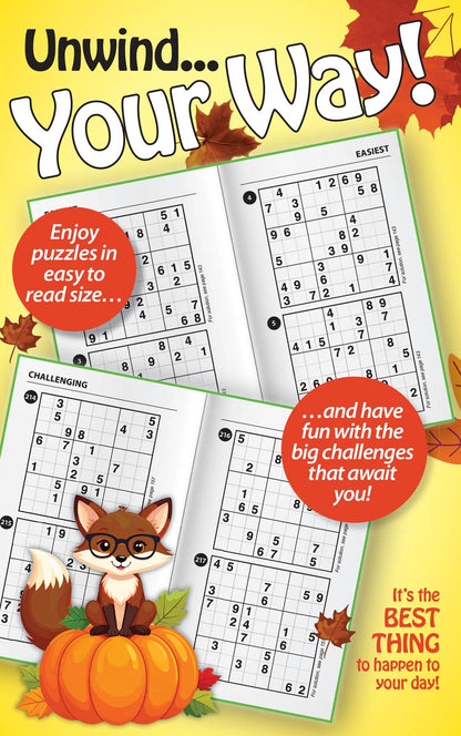 World's Best Puzzle - Sudoku 25.08.22: Large Print, Over 277 Puzzles, 5 Levels Of Difficulty, Relax & Unwind, Great For Travel, Brain Booster & More!