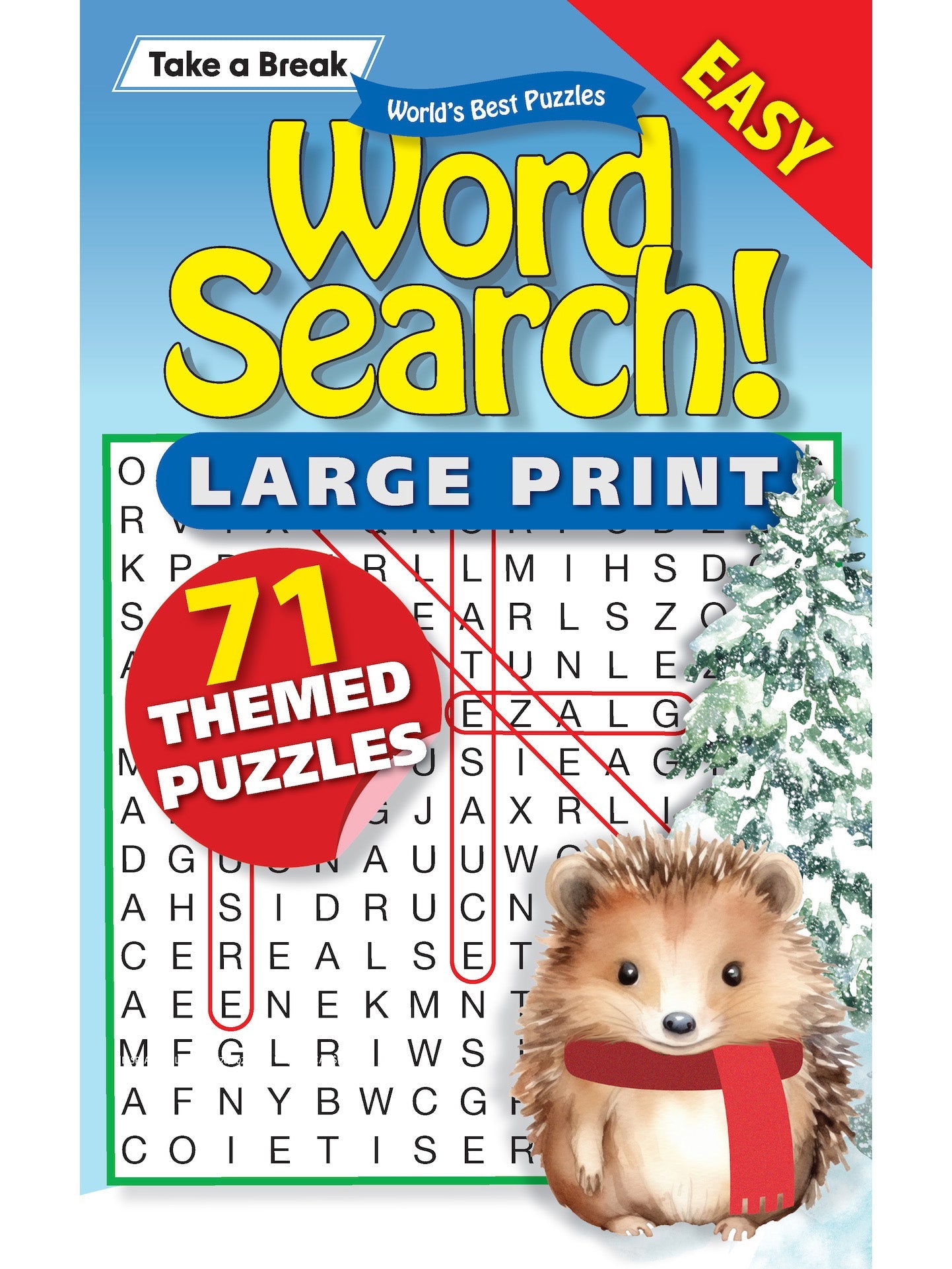 World's Best Puzzle - Word Search 25.10.24: Large Print, 71 Puzzles, Relax & Unwind, Great For Travel, Brain Booster & More!