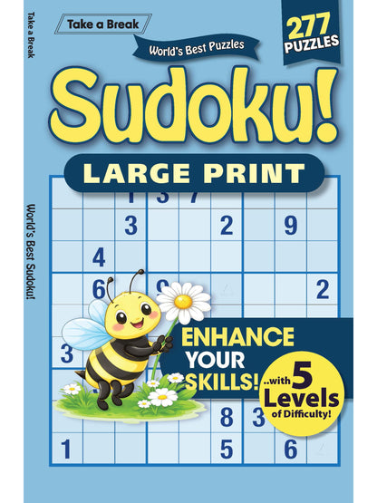 World's Best Puzzle - Sudoku 26.02.06: Large Print, 277 Puzzles With 5 Levels Of Difficulty, Relax & Unwind, Great For Travel, Sharpen Your Brain, Enhance Your Skills & More!