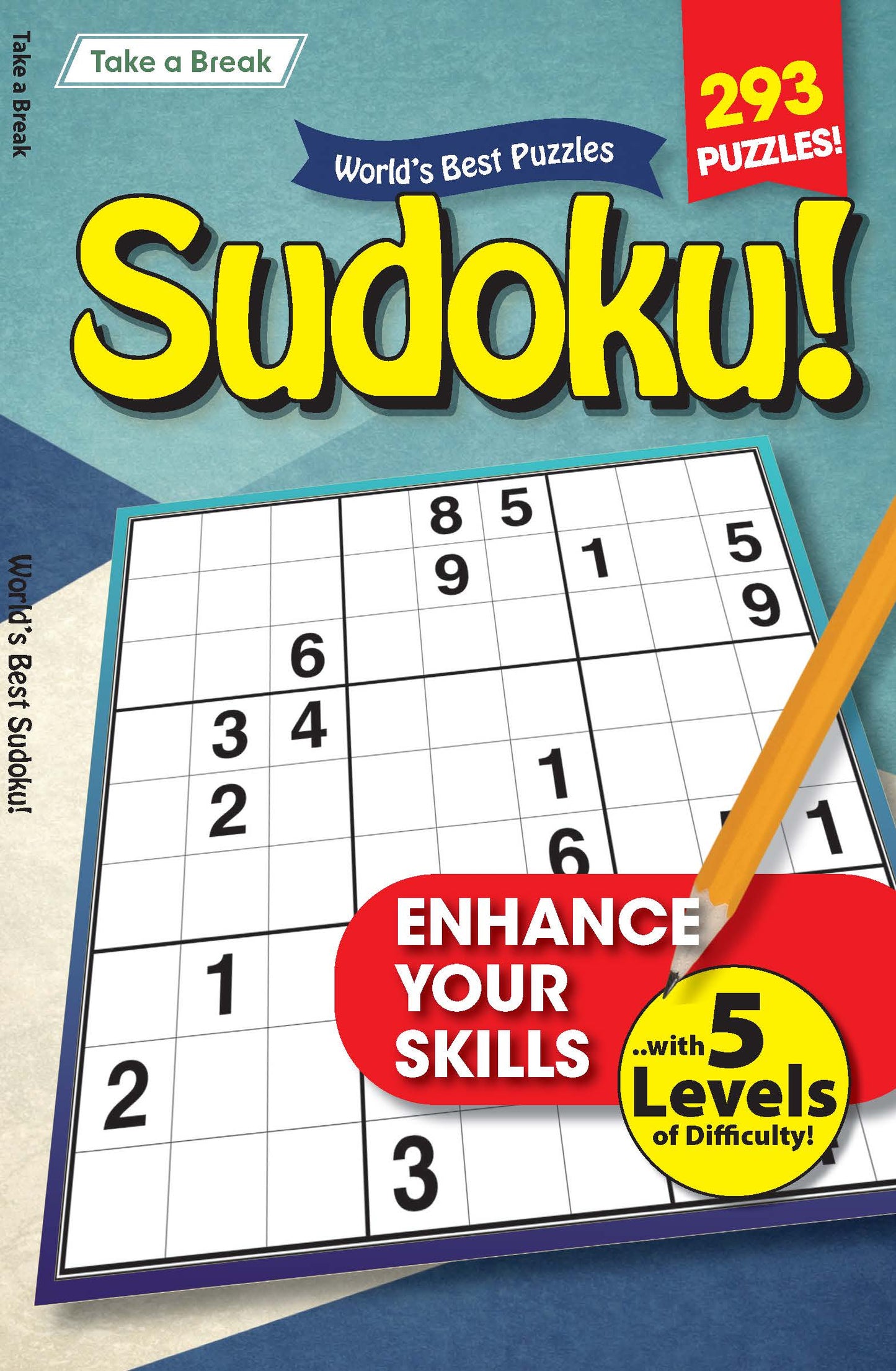 World's Best Puzzle - Sudoku 26.02.20: 293 Puzzles With 5 Levels Of Difficulty, Enhance Your Skills, Relax & Unwind, Great For Travel, Brain Booster & More!