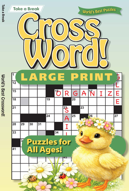 World's Best Puzzle - Crossword 26.02.27: Large Print, Perfect Puzzles For All Ages, Relax & Unwind, Great For Travel, Hours Of Mind-Boosting Fun & More!