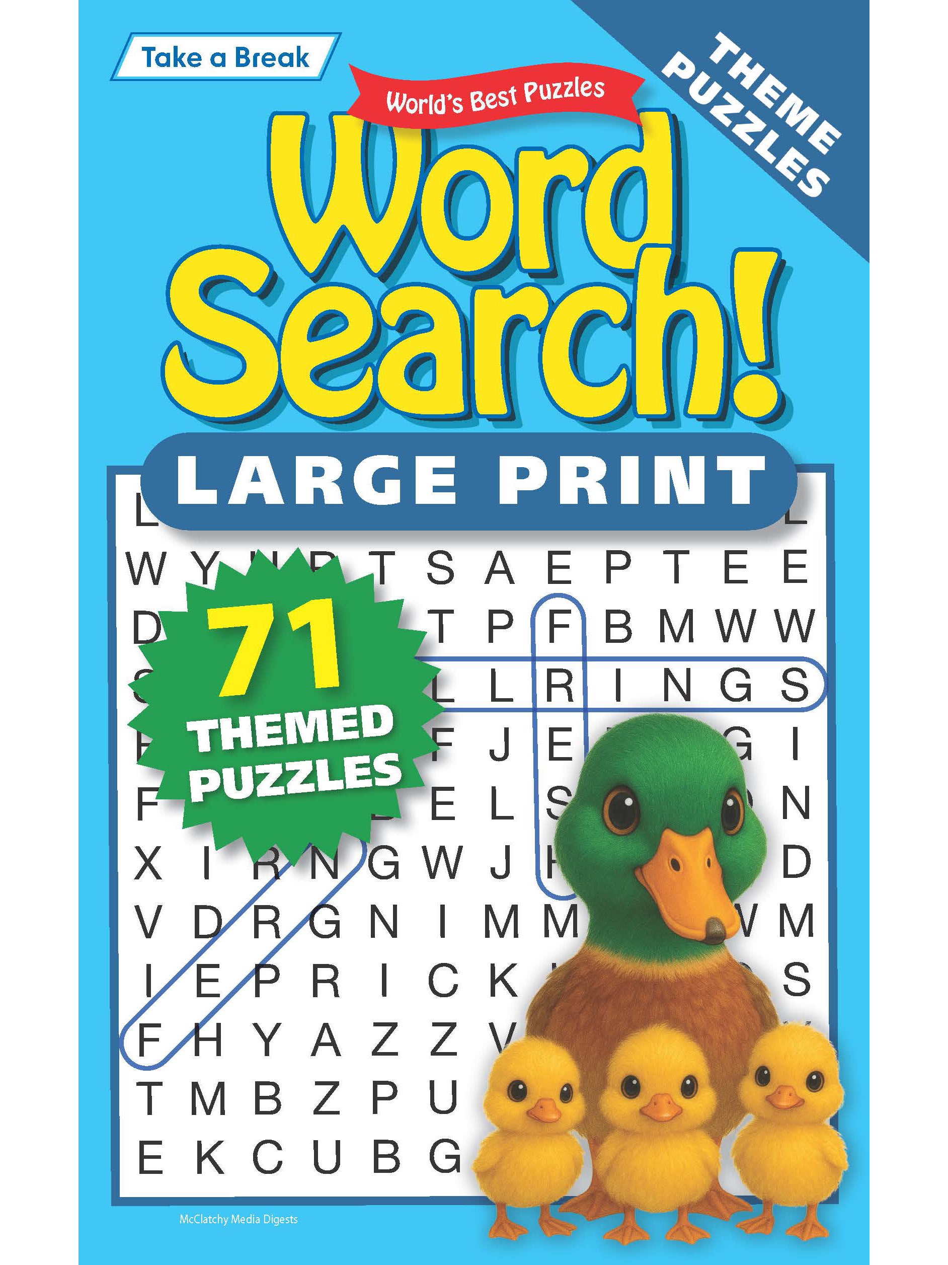 World's Best Puzzle - Word Search 26.01.16: Large Print, 71 Themed Puzzles, Relax & Unwind, Great For Travel, Unplug, Solve & More!