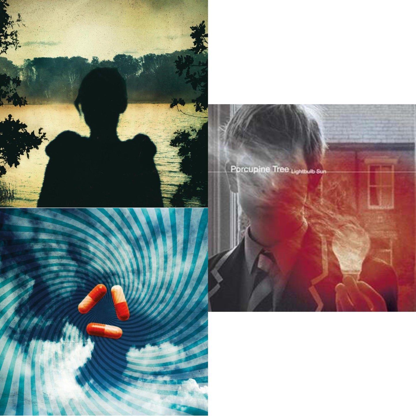 Porcupine Tree - Voyage 34 & Lightbulb Sun (Digipack) & Deadwing - CD Bundle