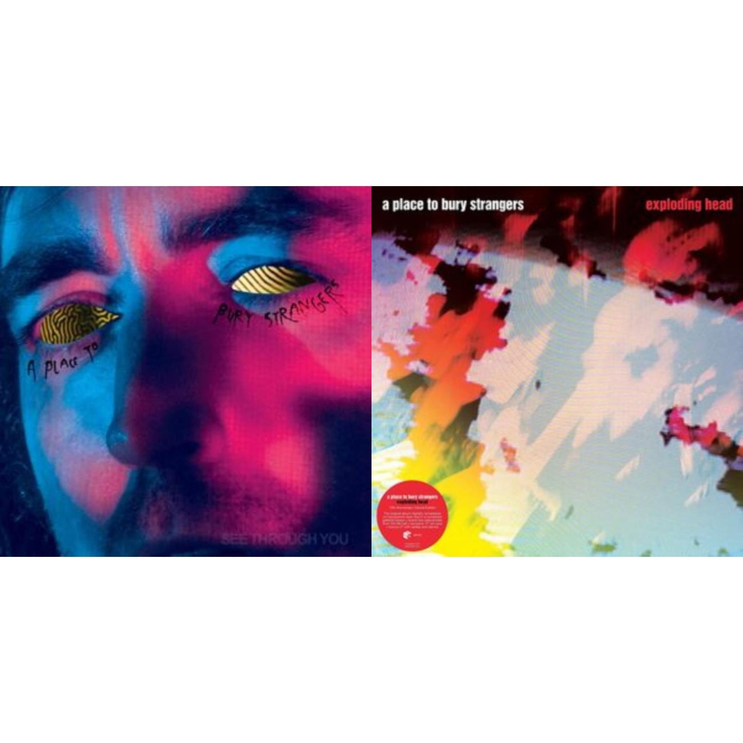 Place To Bury Strangers - Exploding Head (2022 Remaster/Deluxe/Limited/2LP) & See Through You