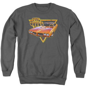 Pontiac Judged Mens Crewneck Sweatshirt Charcoal