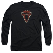 Load image into Gallery viewer, Pontiac Early Pontiac Arrowhead Mens Long Sleeve Shirt Black